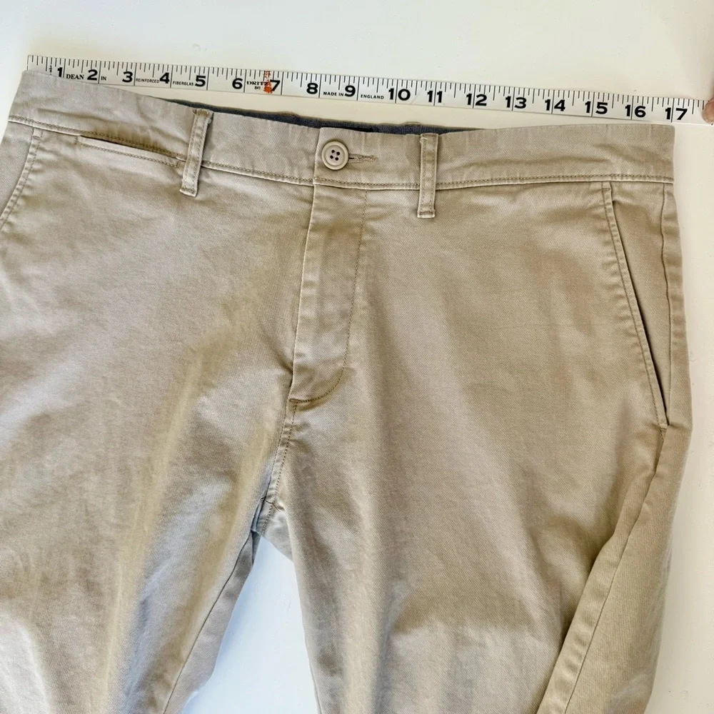 J. Crew 484 Slim Fit Stretch Chino Khaki Men’s Casual Pants Size 32